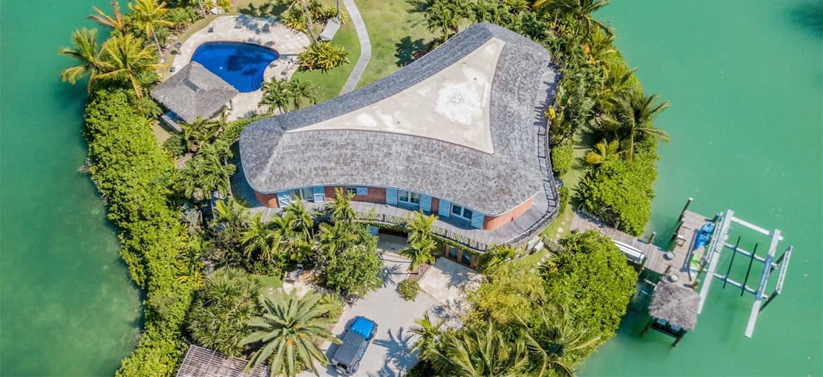 Private island home for sale in Old Fort Bay, Bahamas