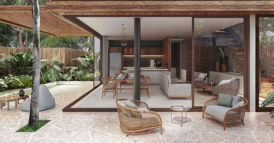 3 Bedroom Townhouses for Sale, Nuuch, Tulum, Mexico 7th Heaven Properties