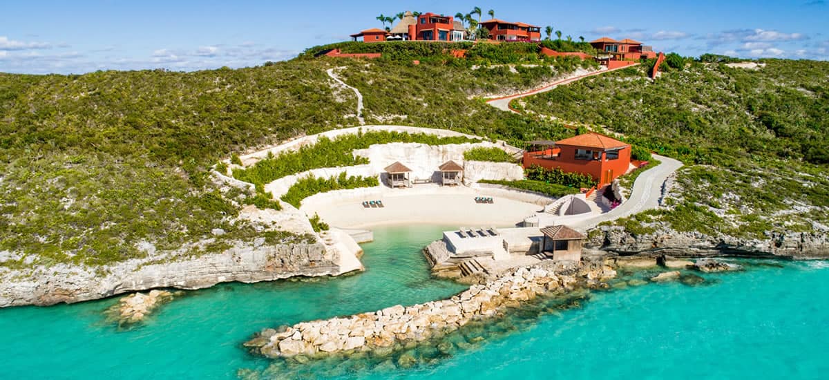 Luxury beachfront estate for sale in Turks & Caicos