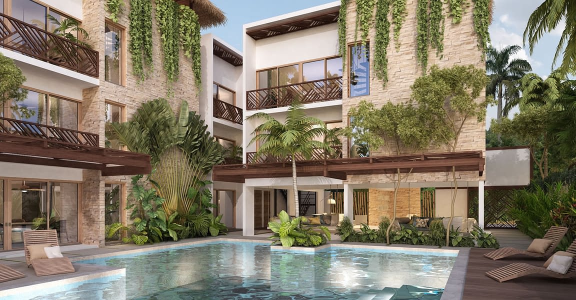 1 Bedroom Apartments for Sale, Taanah, Tulum, Mexico 7th Heaven