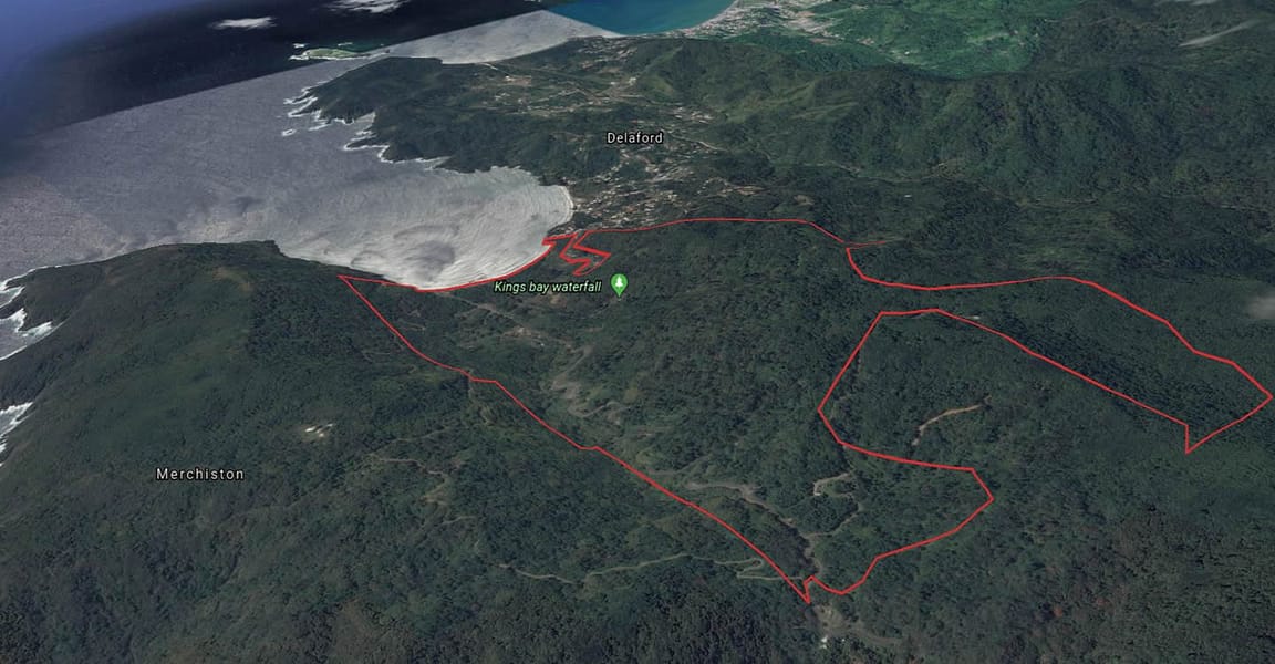 600 Acres of Beachfront Land for Sale, King's Bay, Tobago 7th Heaven