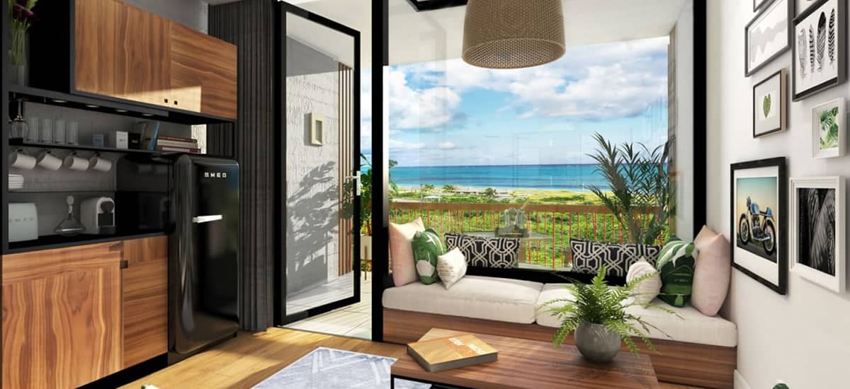 Beachfront suites for sale in Grace Bay, Turks & Caicos Islands