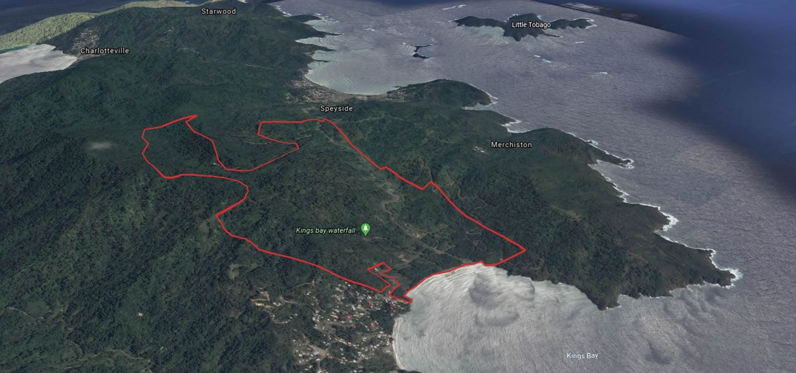 600 Acres of Beachfront Land for Sale, King's Bay, Tobago 7th Heaven