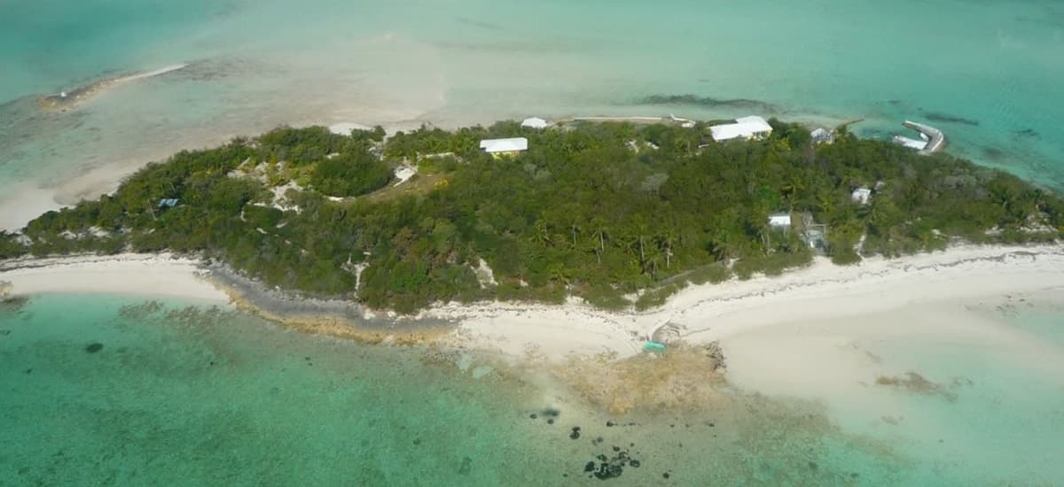 Trio of islands for sale with 2 homes in Andros, Bahamas