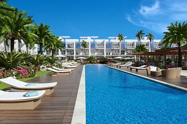 Condos for sale at Hard Rock Golf Club at Cana Bay in Punta Cana, Dominican Republic - pool