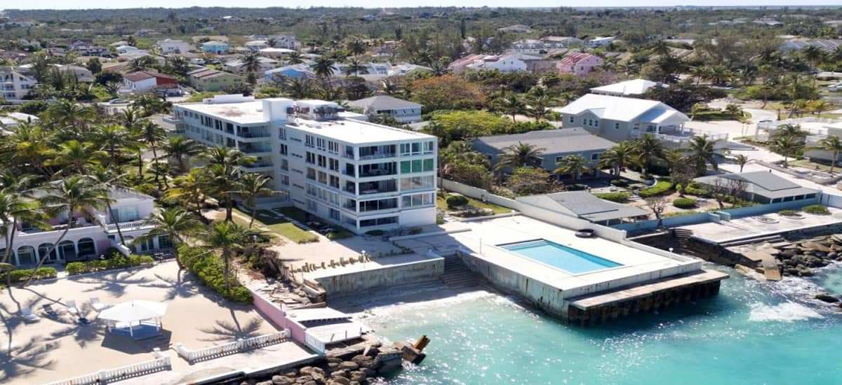 Oceanfront condo for sale in Cable Beach in The Bahamas