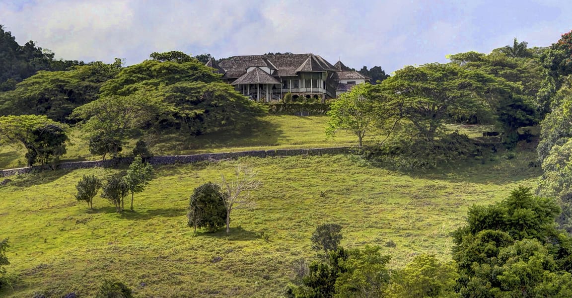 5 Bedroom Historical House for Sale on 110 Acres of Land, St Ann, Jamaica 7th Heaven Properties