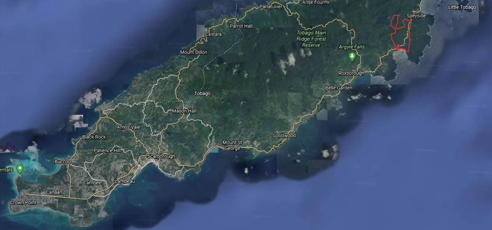 600 Acres of Beachfront Land for Sale, King's Bay, Tobago 7th Heaven