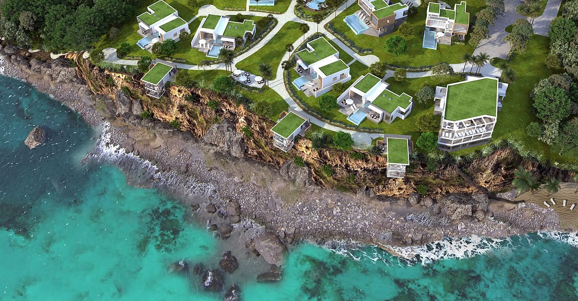 Villa and condo resort, Salisbury Dominica - Dominican Citizenship by Investment Programme approved project