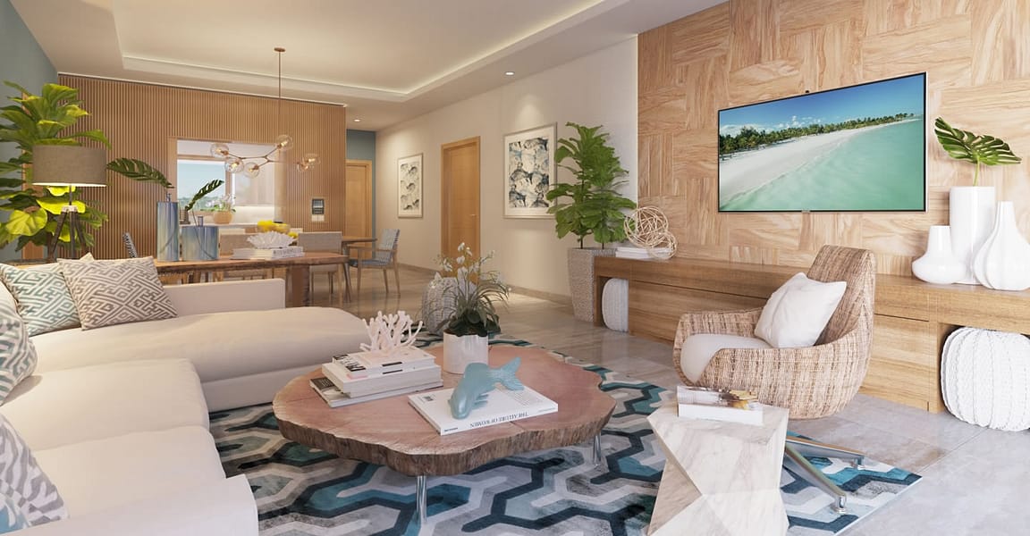 2 Bedroom Luxury Beachfront Apartments for Sale, Cap Cana, Dominican