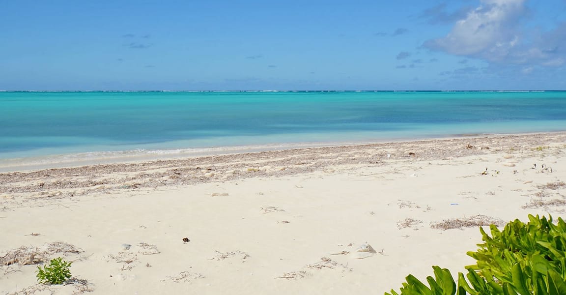 22 Acres of Beachfront Land for Sale, North Caicos, Turks & Caicos