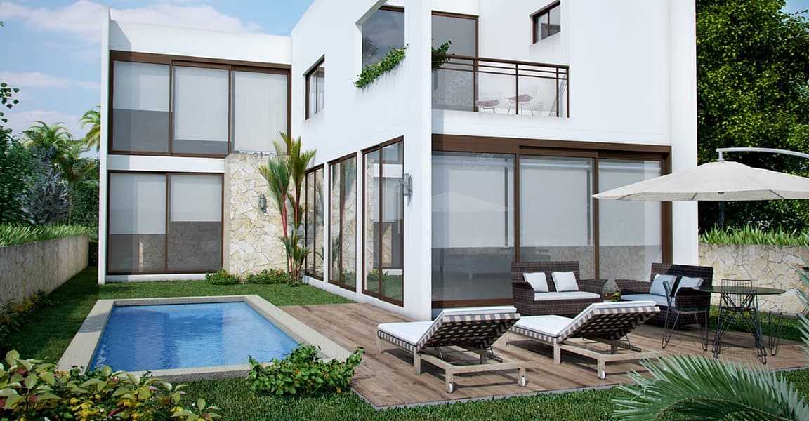 3 Bedroom Homes for Sale, Villas Caribe, Bahia Principe Akumal Resort