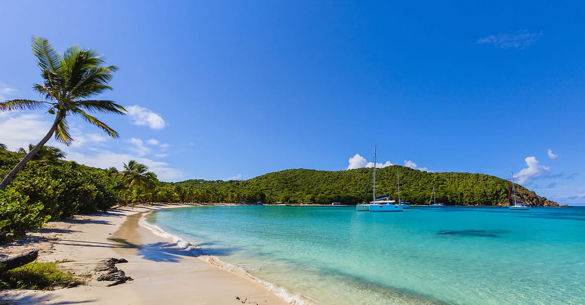 22 Acres of Beachfront Land for Sale, Salt Whistle Bay, Mayreau, St ...