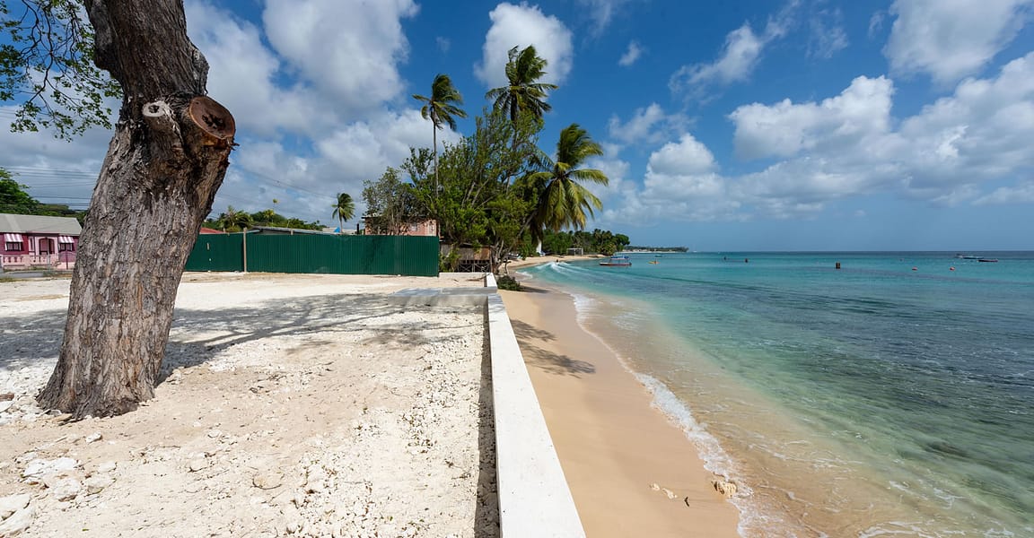 0.33 Acres of Beachfront Land for Sale, Weston, St James, Barbados