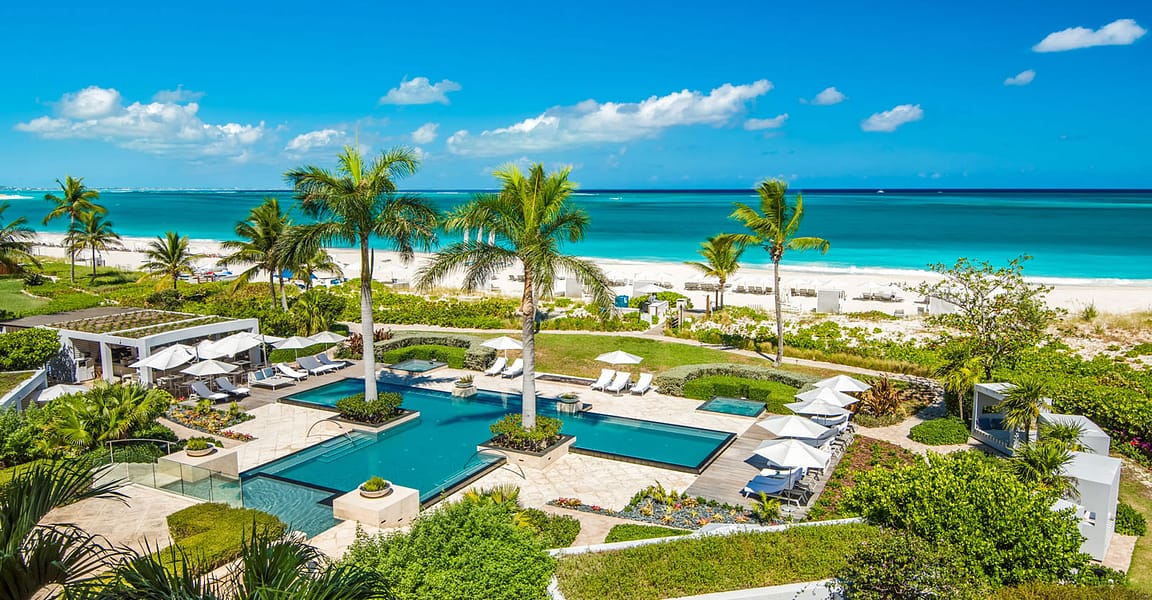 4 Bedroom Beachfront Estate Residence for Sale, Grace Bay Club, Turks