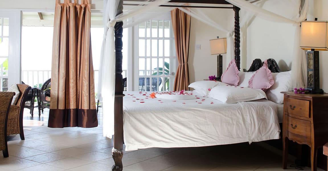 Boutique hotel for sale, Soufriere, St Lucia - bedroom