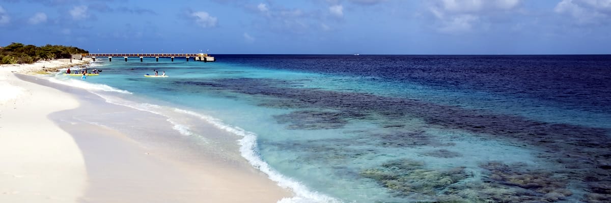 Beautiful beach in Bonaire