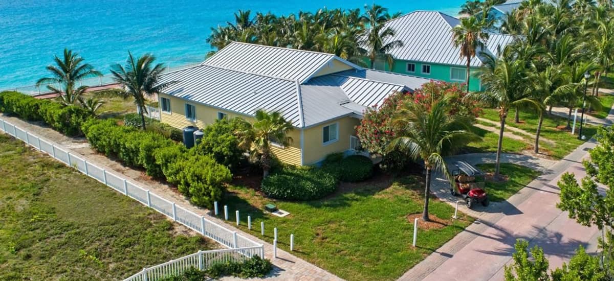 Luxury oceanfront home for sale in Bimini Bay, Bahamas