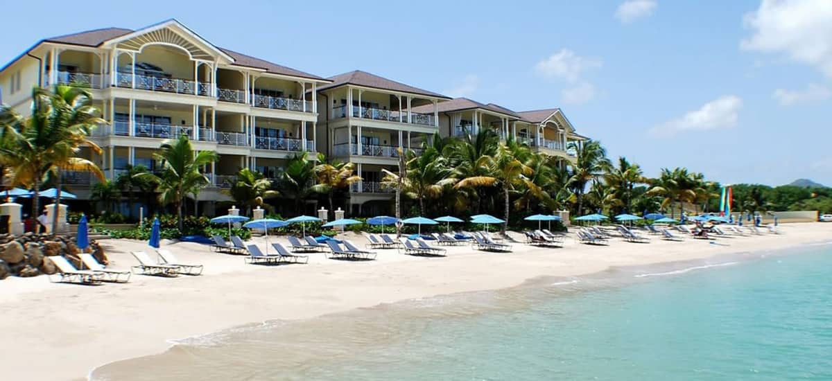St Lucia realty - beachfront apartments for sale in The Landings