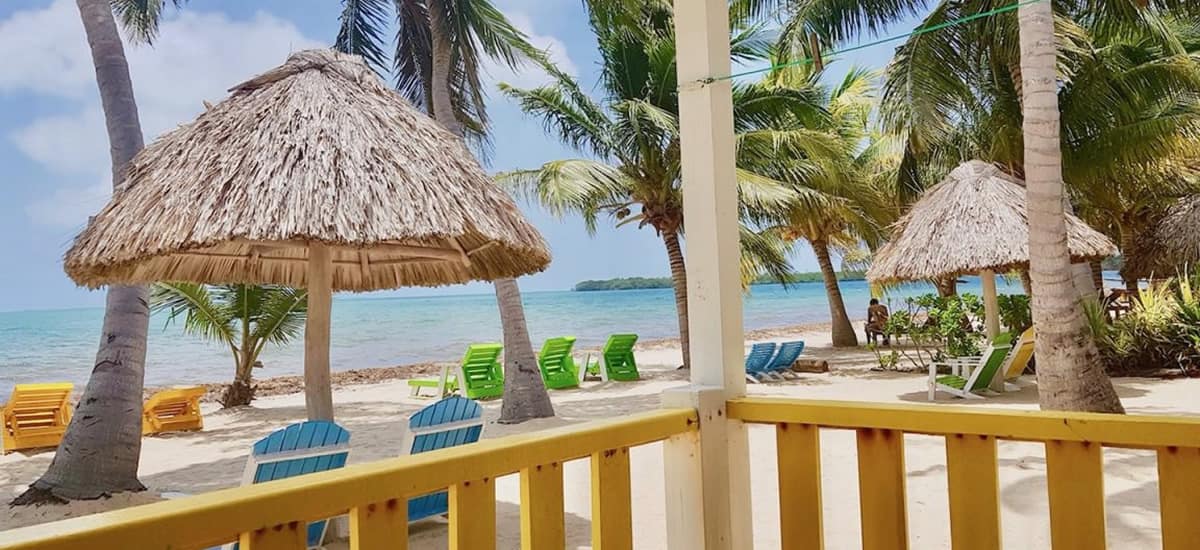 Beachfront hotel for sale in Placencia, Belize