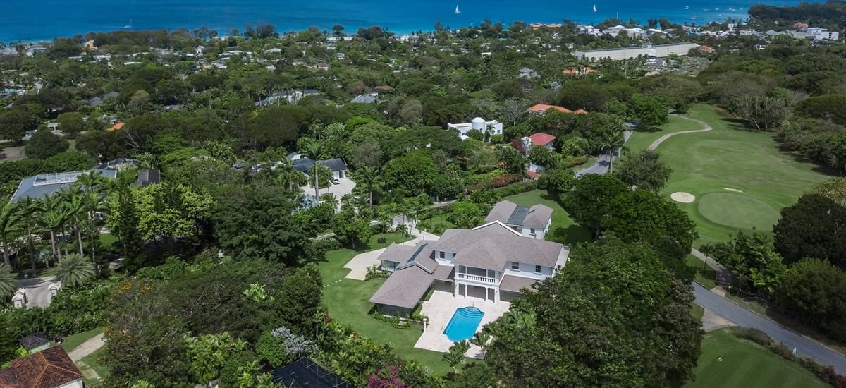 Golf home for sale in Sandy Lane, Barbados