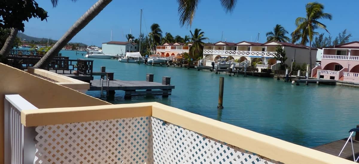 Waterfront home for sale in Jolly Harbour, Antigua