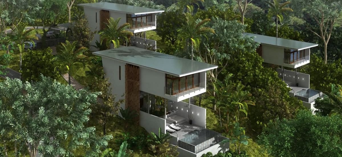 Property for sale in Manuel Antonio nestled in the rainforest