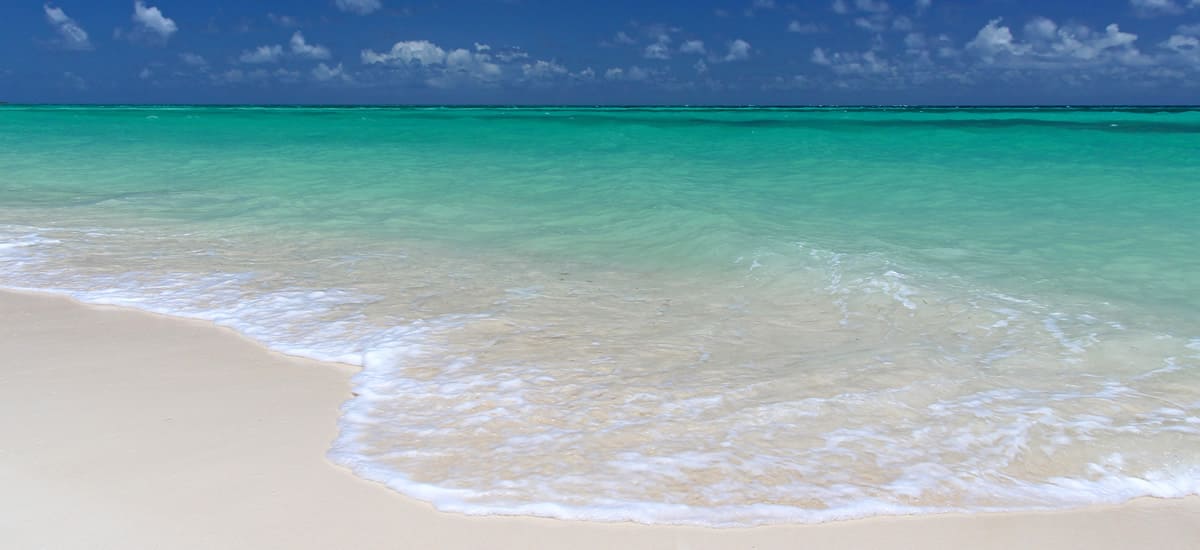 Cable Beach in Nassau, Bahamas