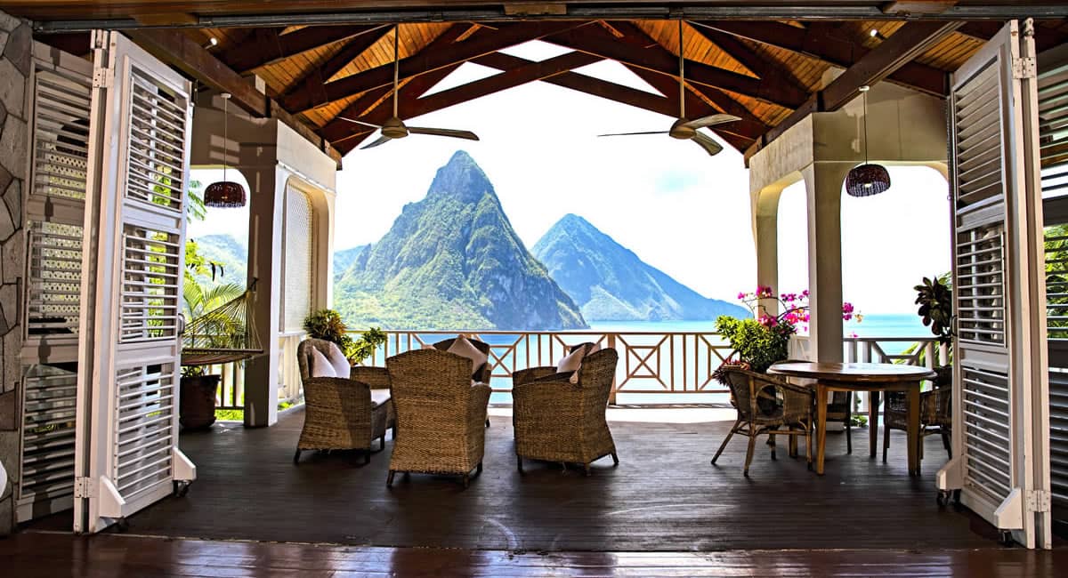 Luxury villa for sale in St Lucia with views of the Pitons