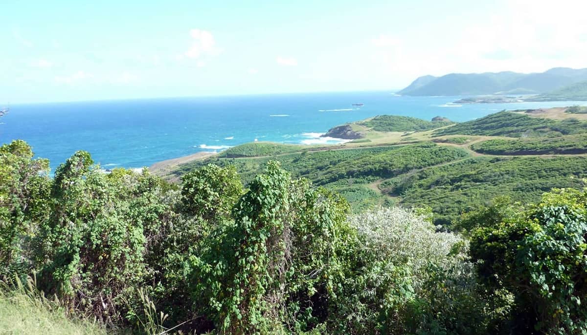 Ocean-view lot for sale in St Lucia