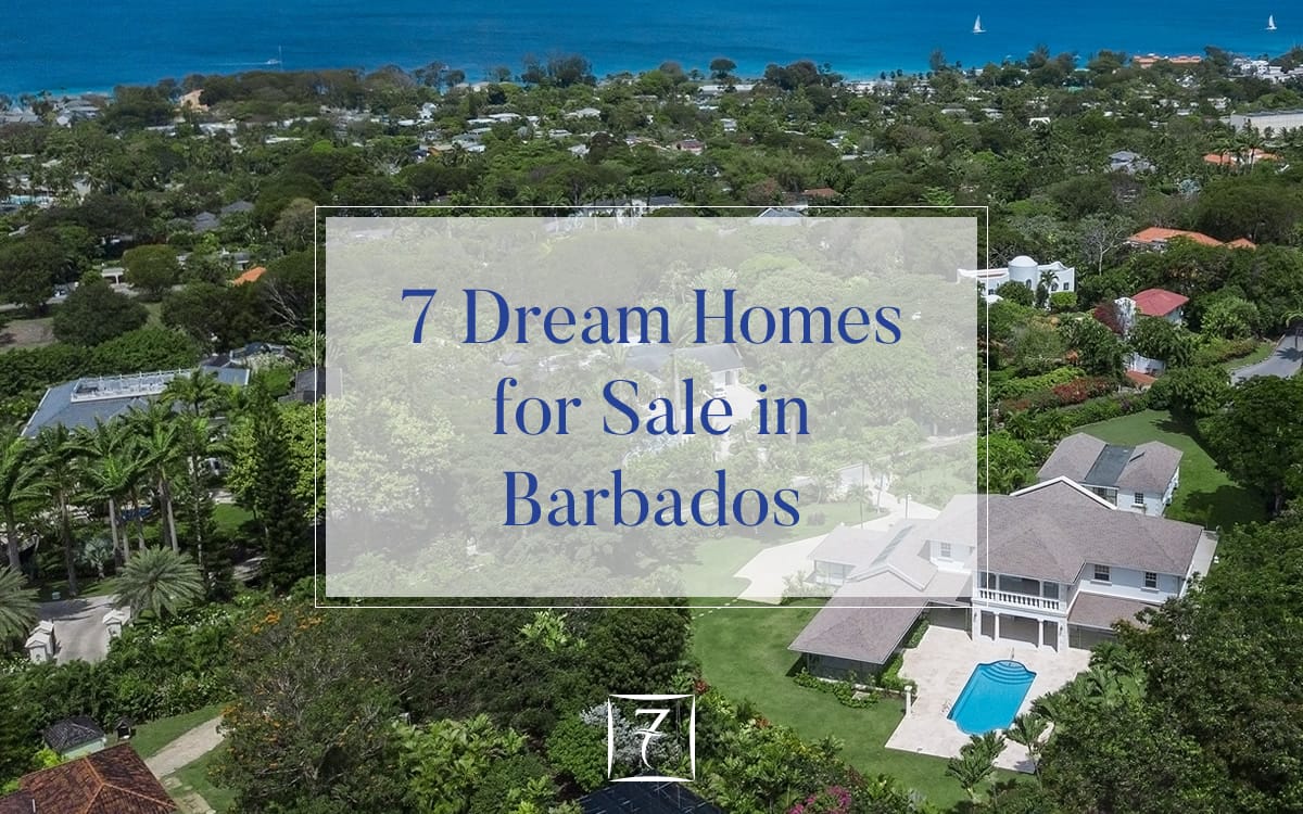 7 dream homes for sale in Barbados