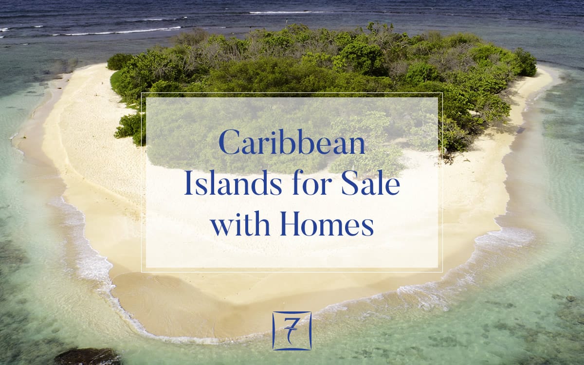 Caribbean islands for sale with homes