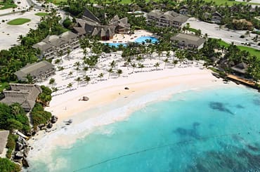 Luxury Beachfront Apartments for Sale, Cap Cana, Dominican Republic - aerial