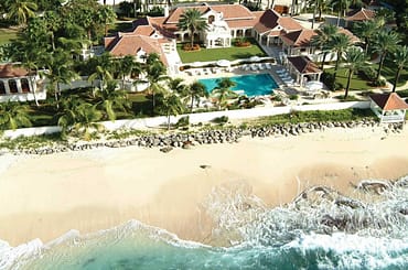 Luxury beachfront Caribbean mansion for sale in Plum Bay, St Martin