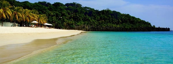West Bay Beach in Roatan