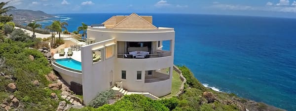 Luxury home for sale in St Kitts, Southeast Peninsula - aerial