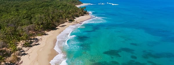 Beautiful beach in the Dominican Republic