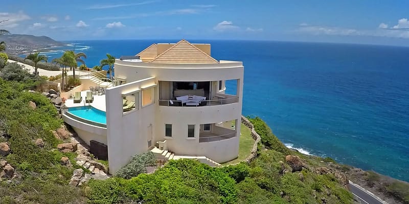 Luxury home for sale in St Kitts, Southeast Peninsula - aerial
