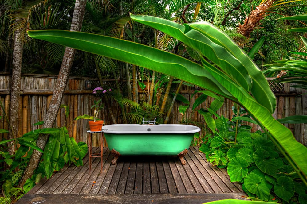 Bathroom, image courtesy of GoldenEye, Jamaica