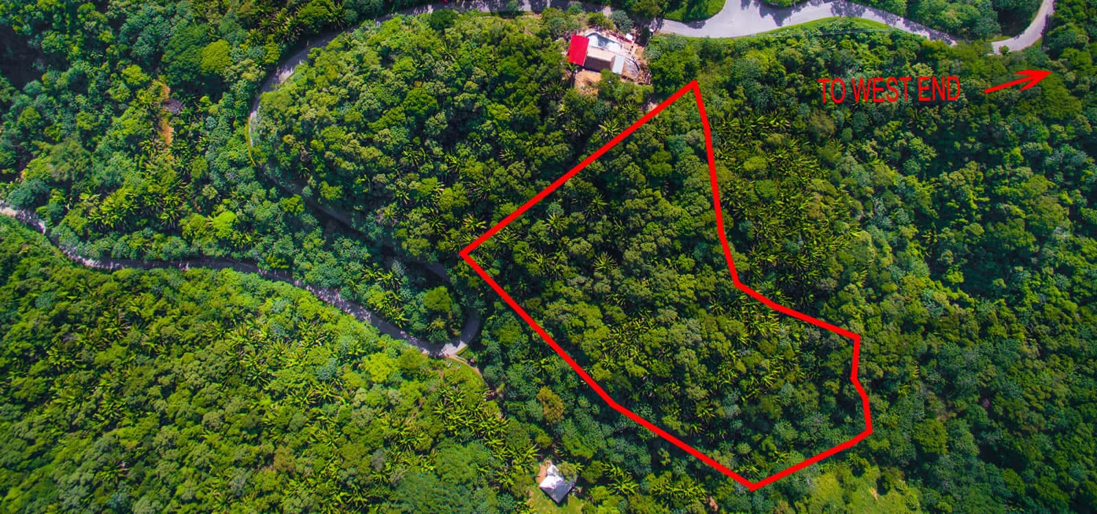 4.3 Acres of Land for Sale, West End / West Bay, Roatan 7th Heaven