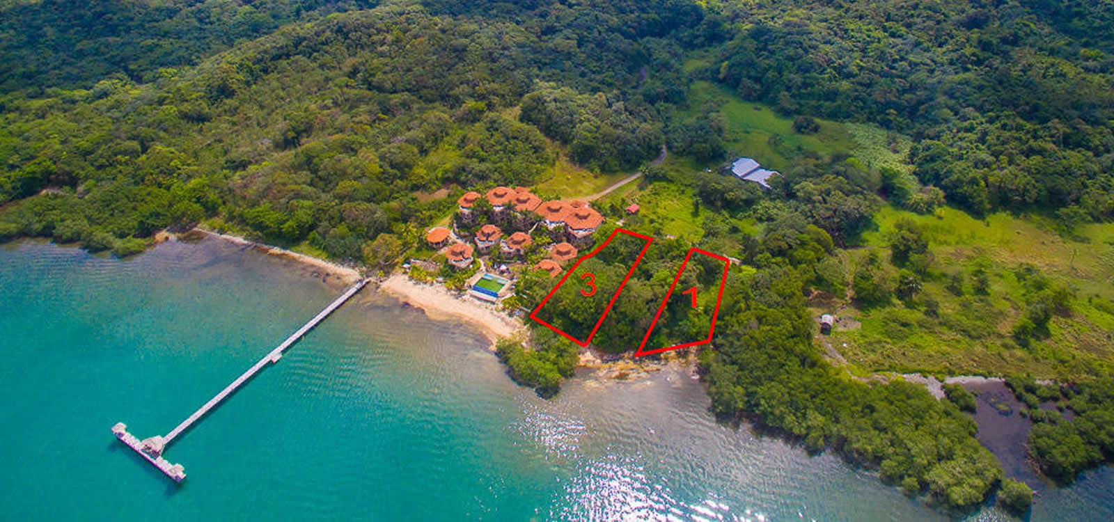 Beachfront Land for Sale, Big Bight, Roatan 7th Heaven Properties