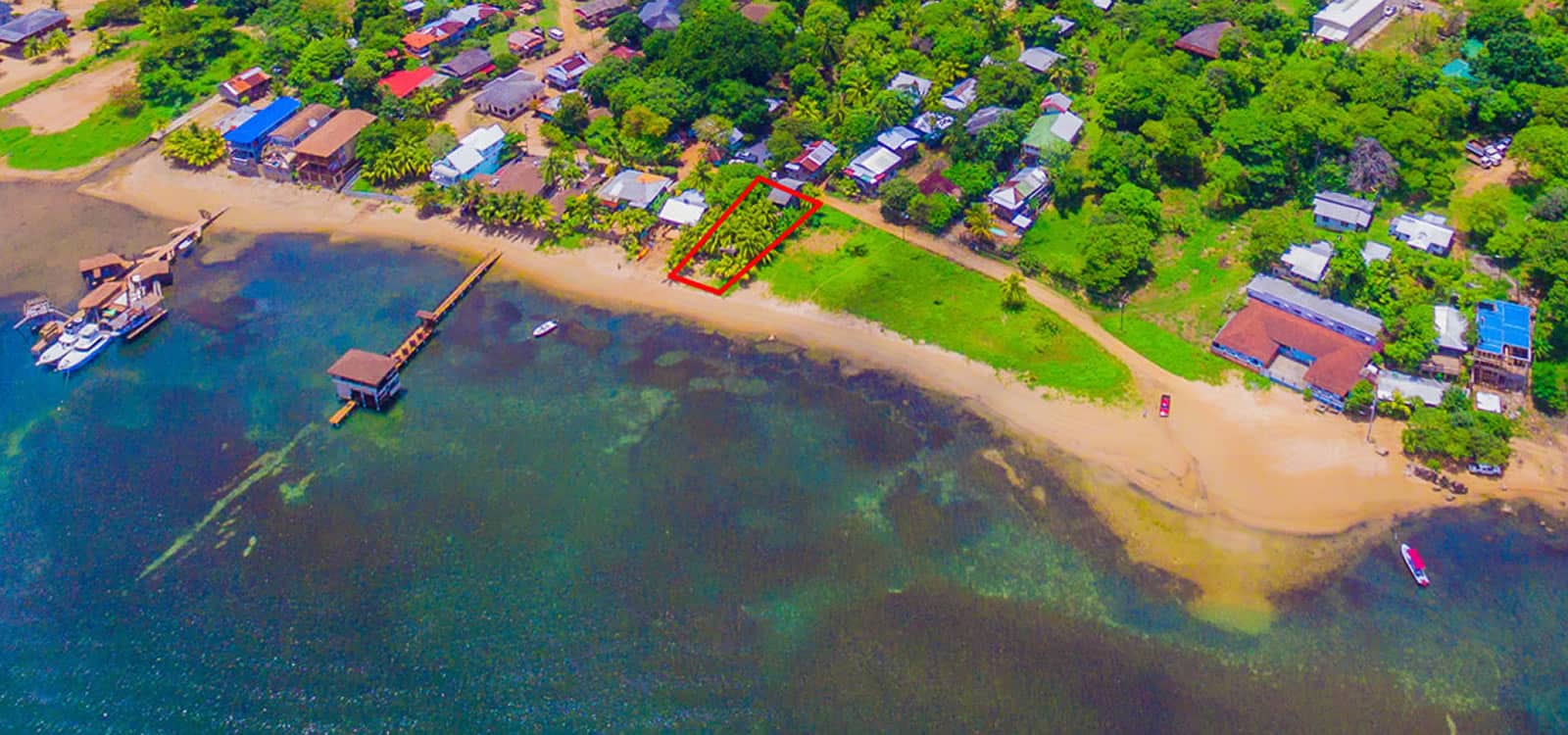 0.15 Acre Beachfront Lot of Land for Sale, Sandy Bay, Roatan 7th