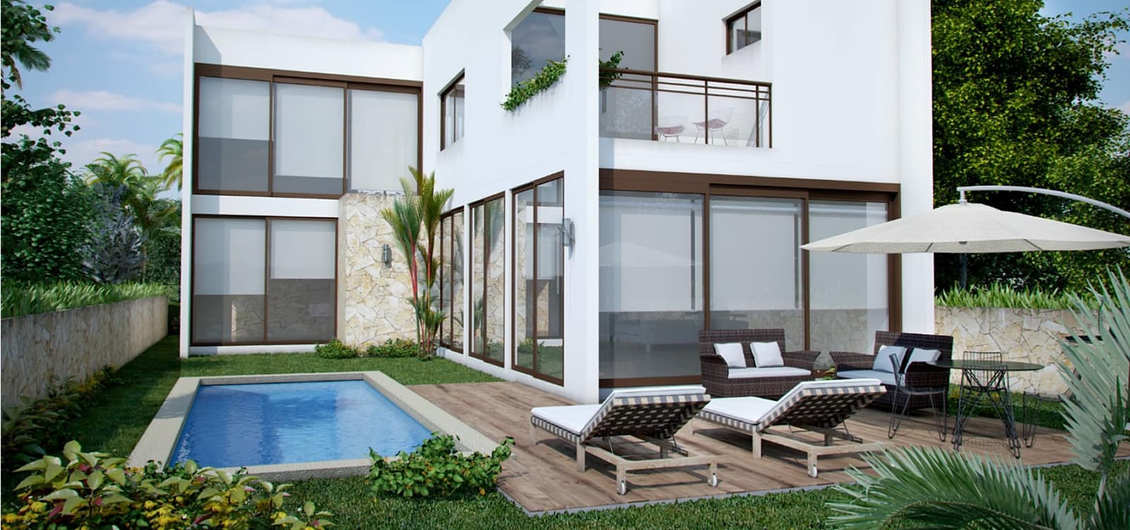 3 Bedroom Homes for Sale, Villas Caribe, Bahia Principe Akumal Resort