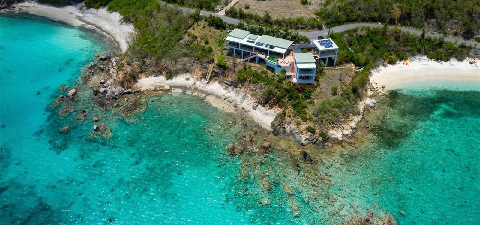 3 Bedroom Beachfront Home for Sale, East End, St John, US Virgin Islands 7th Heaven Properties