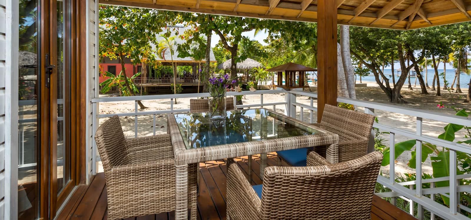 2 Bedroom Beachfront Home for Sale, Palmetto Bay, Roatan 7th Heaven Properties