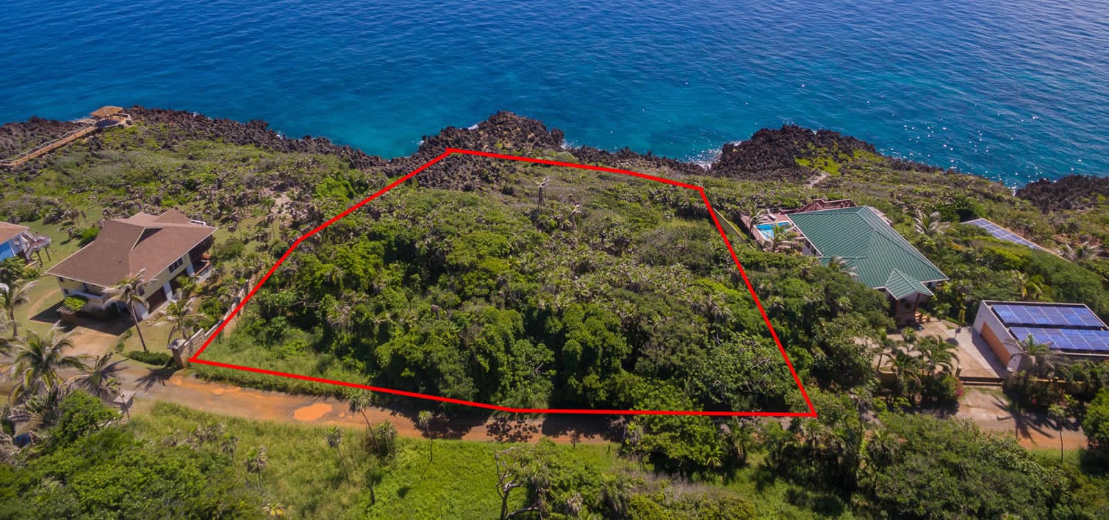 1 Acre Parcel of Oceanfront Land for Sale, West Bay, Roatan 7th