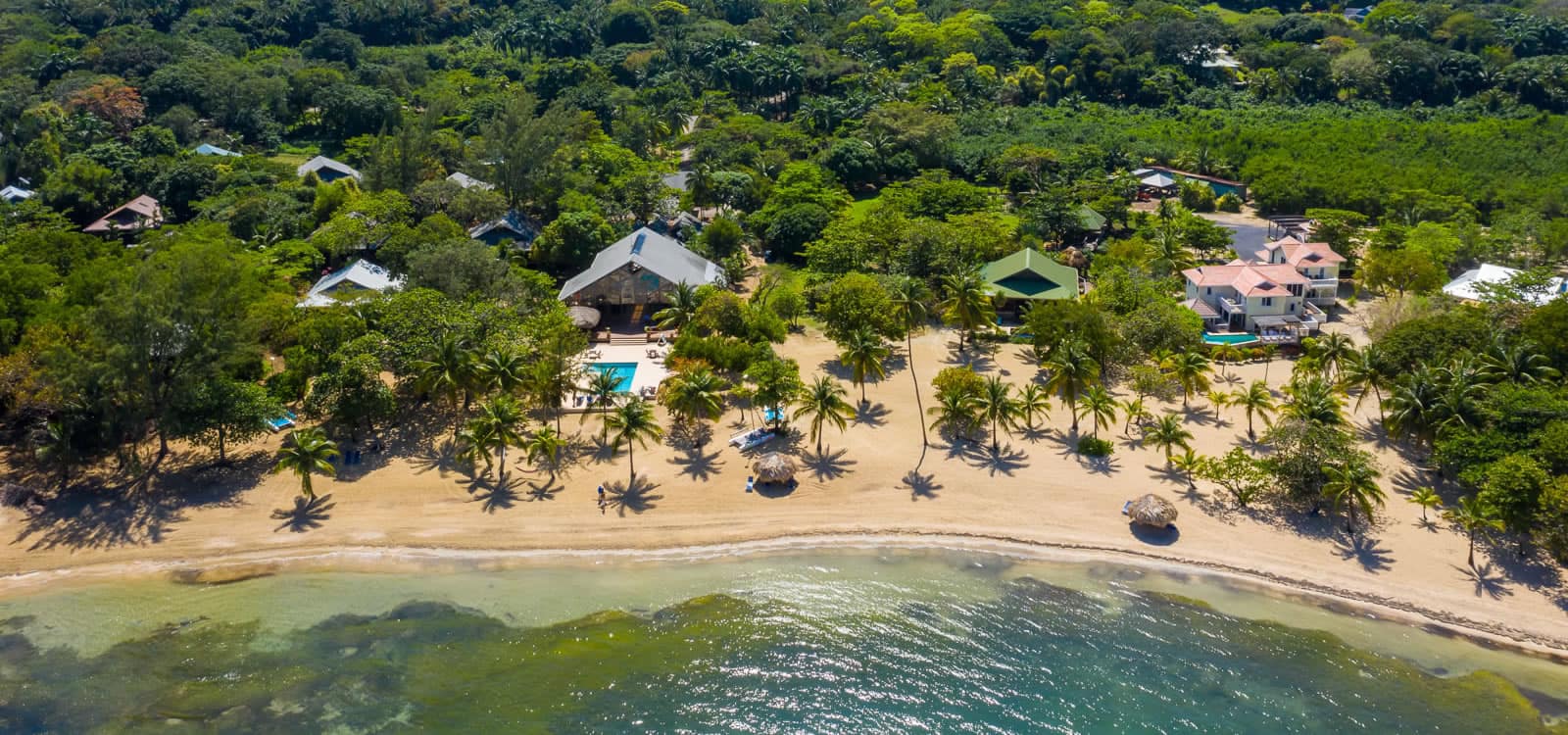 0.56 Acres of Beachfront Land for Sale, Palmetto Bay, Roatan 7th