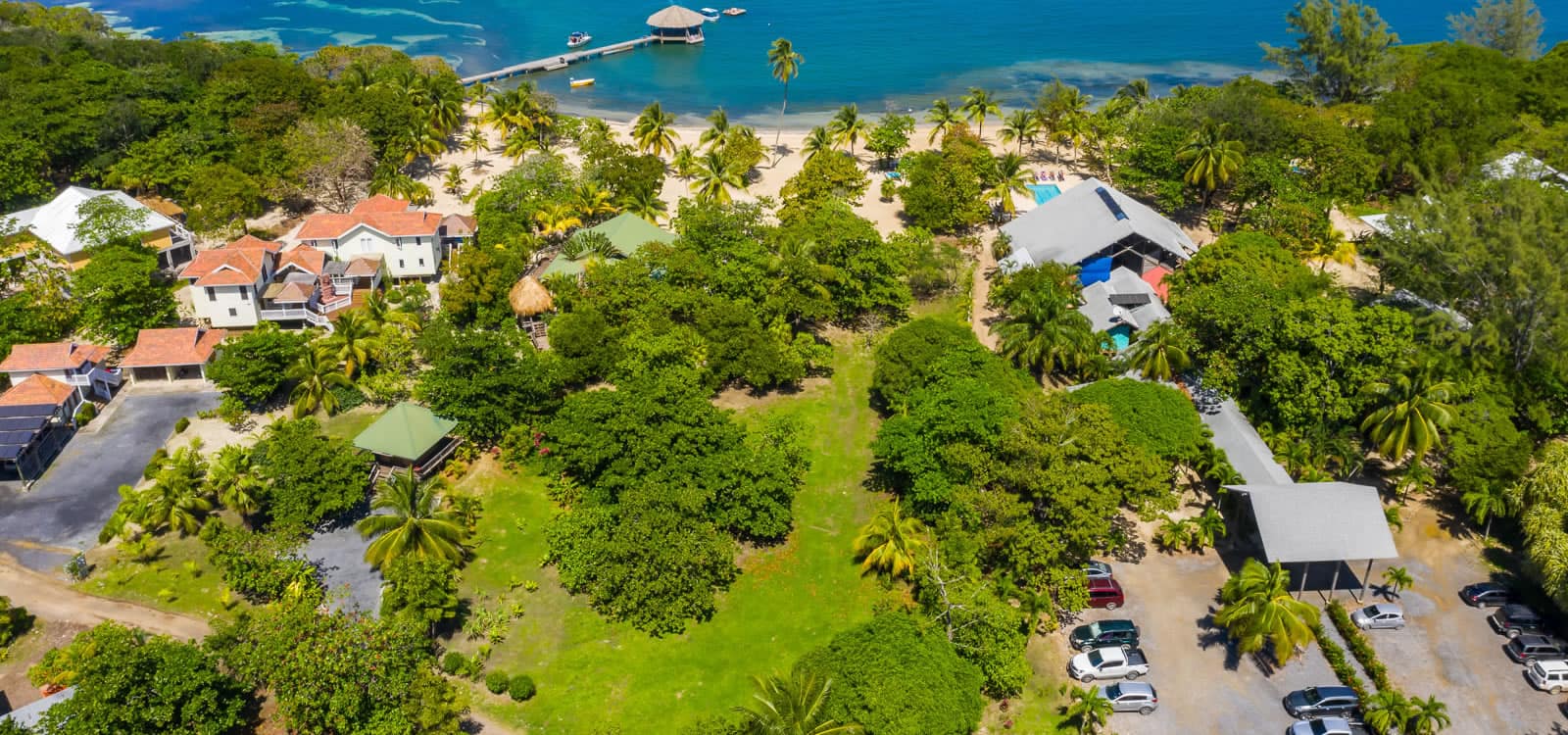 0.56 Acres of Beachfront Land for Sale, Palmetto Bay, Roatan 7th