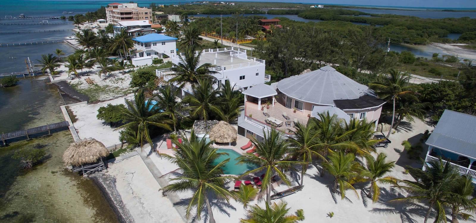 8 Bedroom Luxury Beachfront Home for Sale, San Pedro, Ambergris Caye