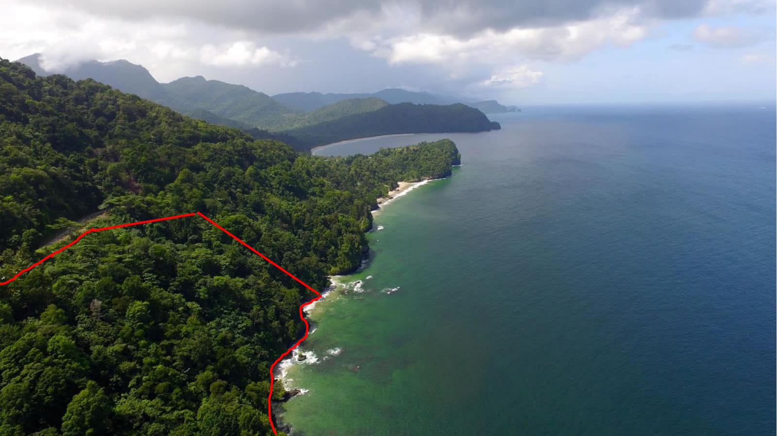 20 Acres of Waterfront Land for Sale, La Fillette, Trinidad 7th